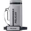 PELICAN Dayventure 12-Can Sling Soft-Side Cooler, Light Gray SOFT-CSLING-LGRY