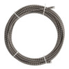 Milwaukee Tool Drain Cleaning Cable,1/2 in Dia,75 ft L 48-53-2778