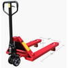 Dayton Pallet Jack,4400 lb.,Quiet,Steel,Red 32HD10