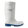 Dunlop Unisex Tall Rubber Boots, Steel Toe, Blue, White, 13 6113155