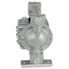 Dayton Double Diaphragm Pump, Aluminum, Air Operated, Santoprene, 49 GPM 3HJW9