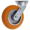 Kingpinless Swivel Plate Caster,Polyurethane,1200 lb  CDP-G-14