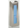 Glove Dispenser, Stainless Steel, Holds (2) Boxes ,Silver ,20"H x 5-1/2"W x 3-3/4"D