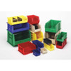 Hang & Stack Storage Bin, Polypropylene, Green, 9 in H, 8 1-4 in W, 18 in L  QUS265GN