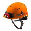 BOLT Orange Front Brim Vented Safety Helmet - Type 2, Class C  48-73-1332