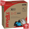 Wypall GeneralClean X60 Multi-Task Cleaning Cloths, 34790, Pop-Up Box, White