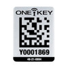 Milwaukee Tool ONE-KEY Asset ID Tag for Large Metal Surfaces,PK25 48-21-0004