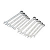 Westward Ratcheting Wrench Set,Pieces 10 1LCF4