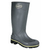 Men's Servus Pro(R) Rubber Boot, Steel Toe, 15" Height, Gray, 6  75101/6