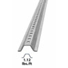 Sign Post, U-Channel, ,Steel Galvanized, Hot Dipped, 7 ft. L, 7-8" D  054-00017