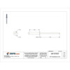 Blind Rivet, Dome Head, 1-8 in Dia., 21-32 in L, Stainless Steel Body, 500 PK  U34180.012.0048