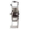 Spring Return Hose Reel, 1/2 in Hose Diameter, 25 ft Length, 300 psi Max. Pressure, Stainless Steel