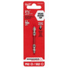 Milwaukee Tool SHOCKWAVE PH2-SQ2 Impact Double Ended Bit 48-32-4311