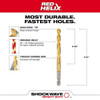 Milwaukee Tool 1-4" Titanium SHOCKWAVE 48-89-4613