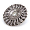 Weiler Knot Wire Wheel Wire Brush, Stem, 3-1/4" 94034