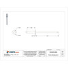 Blind Rivet, Dome Head, 3-32 in Dia., 11-32 in L, Aluminum Body, 500 PK  AD34BS201