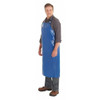Ansell Bib Apron, Enduro 2000 Polyurethane, Blue, 50 in, Universal 56-802