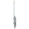 Kaba Ilco Manual Flush Bolt,Aluminum,16-3-4in.L FLB-58-18-AL