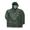 Helly Hansen Rain Jacket with Hood,Green,2XL 70300_490-2XL