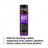 3m Spray Adhesive, 80 Series, Transparent Yellow, 19 oz, Aerosol Can 80