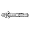 Trubolt Wedge Anchor, 1-4" Dia., 2-1-4" L, Carbon Steel Zinc Plated, 100 PK  WS-1422