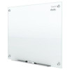 Dry Erase Board, Glass, 48 in, 72 in, No Frame Frame, White, Gloss  G7248W-A