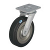 Manufacturer Varies Swivel Plate Caster,Rubber,5 in.,700 lb. LO-SE 125K