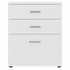 Bush Business Furniture Universal Floor Storage Cabinet with Drawers UNS328WH B-UNS328WH