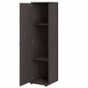 Bush Business Furniture Universal Tall Narrow Storage Cabinet with Door and Shelves UNS116SG B-UNS116SG