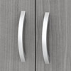Bush Business Furniture Studio C 5 Shelf Bookcase with Doors STC015PG B-STC015PG