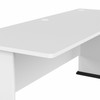 Bush Business Furniture Studio A 72W Computer Desk in White SDD172WH B-SDD172WH