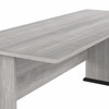 Bush Business Furniture Studio A 72W Computer Desk in Platinum Gray SDD172PG B-SDD172PG