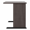 Bush Business Furniture Studio A 36W Small Computer Desk in Storm Gray SDD136SG B-SDD136SG
