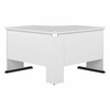 Bush Business Furniture Studio A 48W Corner Computer Desk in White SDD148WH B-SDD148WH