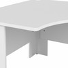 Bush Business Furniture Studio A 48W Corner Computer Desk in White SDD148WH B-SDD148WH