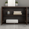 Bush Business Furniture Hybrid Low Storage Cabinet with Doors and Shelves HYS160BW-Z B-HYS160BW-Z
