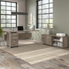 Bush Business Furniture Hybrid 72W x 30D Computer Table Desk with Metal Legs HYD373MH B-HYD373MH