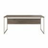 Bush Business Furniture Hybrid 72W x 30D Computer Table Desk with Metal Legs HYD373MH B-HYD373MH