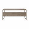 Bush Business Furniture Hybrid 72W x 30D Computer Table Desk with Metal Legs HYD373MH B-HYD373MH
