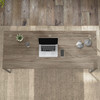 Bush Business Furniture Hybrid 72W x 30D Computer Table Desk with Metal Legs HYD373MH B-HYD373MH