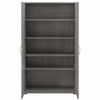 Bush Business Furniture Universal Tall Linen Cabinet with Doors and Shelves LNS136PG-Z B-LNS136PG-Z