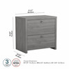 Office by kathy ireland® Echo 2 Drawer Lateral File Cabinet KI60402-03 B-KI60402-03