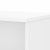 Bush Business Furniture Hybrid Tall Etagere Bookcase in White HYB023WH B-HYB023WH
