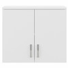 Bush Business Furniture Universal Closet Wall Cabinet with Doors and Shelves CLS428WH-Z B-CLS428WH-Z