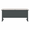 Bush Business Furniture Series A 72W Desk in Slate and White Spectrum WC84872 B-WC84872