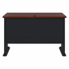 Bush Business Furniture Series A 48W Desk in Hansen Cherry and Galaxy WC90448A B-WC90448A