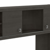 Office by kathy ireland® Echo 60W Credenza Desk with Hutch ECH030CM B-ECH030CM