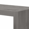 Office by kathy ireland® Echo 56W Craft Table in Modern Gray ECH023MG B-ECH023MG