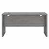 Office by kathy ireland® Echo 60W Credenza Desk in Modern Gray KI60406-03 B-KI60406-03