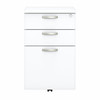 Bush Business Furniture Easy Office 3 Drawer Mobile File Cabinet EOF116WH-03 B-EOF116WH-03